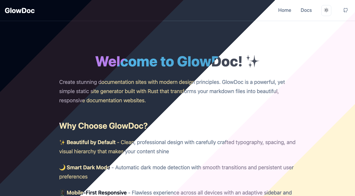 GlowDoc Release